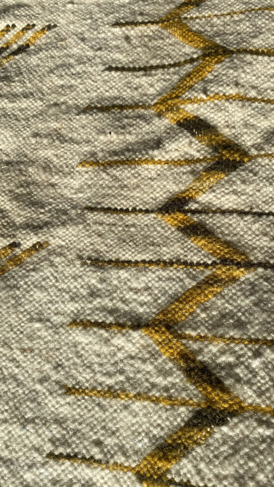 Image 1 of Atlas Echo - 150cm x 100cm - Authentic Hand-woven Berber Kelim