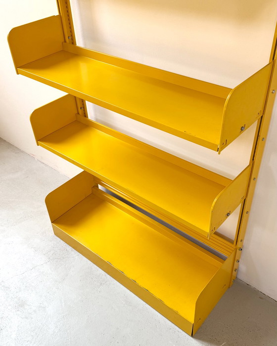 Image 1 of Bibliothèque jaune italo-néerlandaise Lips Vago « Congresso », 1968