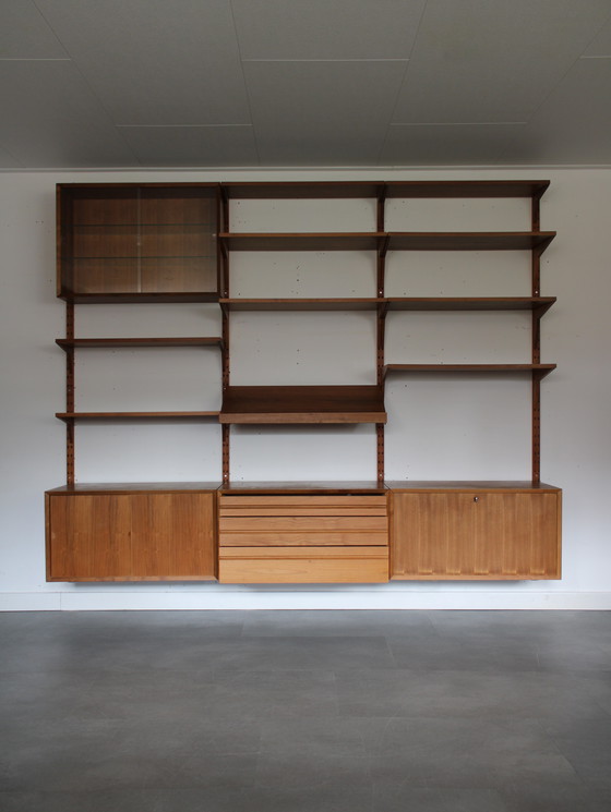 Image 1 of Vintage Danish modular wall system by Poul Cadovius