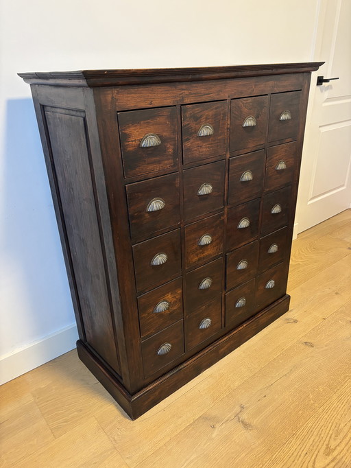 Vintage apothecary cabinet