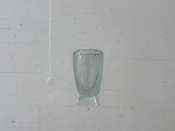 Image 1 of Massive mouth-blown glass vase, Murano glass, 1970s