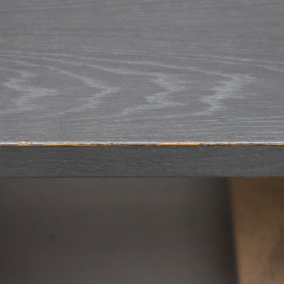 Image 1 of Karl-Erik Ekselius — Bureau JOC Vetlanda — Style suédois moderne des années 1980 — Détails en bois laqué et aluminium