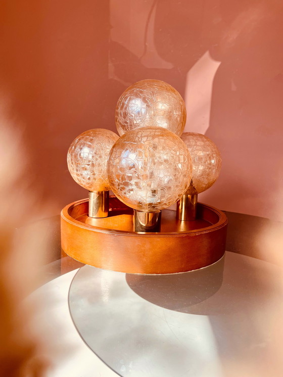 Image 1 of ¡Singular! Lámpara de techo Lambert Rorher de los años 70.