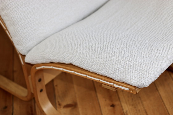 Image 1 of Paire de Fauteuils Lounge Scandinaves Vintage et Ottoman Relling Modèle Siesta 1960