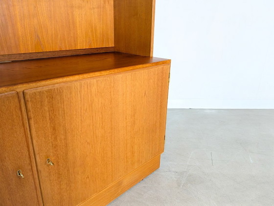 Image 1 of Original Poul Hundevad Midcentury Cabinet Bookcase Teak 1960s