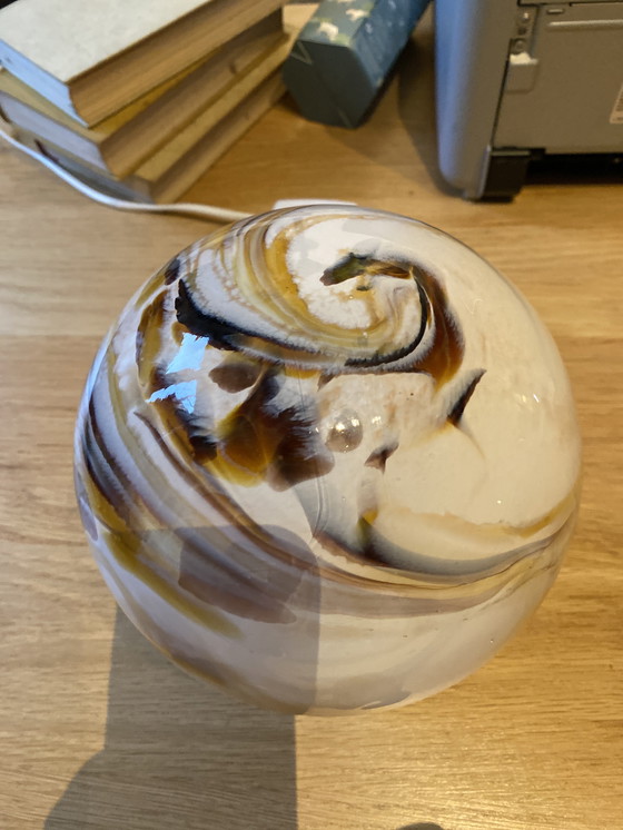 Image 1 of Murano Glas Kugellampe 70er Jahre