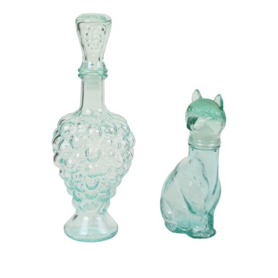 Grappolo d'Uva Italiana e Caraffa Gatto Vino Vetreria Etrusca – Bicchieri e caraffe, Glass (photo 4 of 15)
