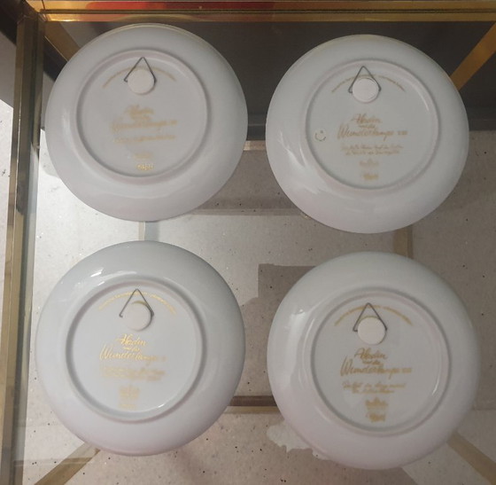 Image 1 of 4x Assiettes de collection Rosenthal Aladin Ligne studio Bjørn Wiinblad + livret