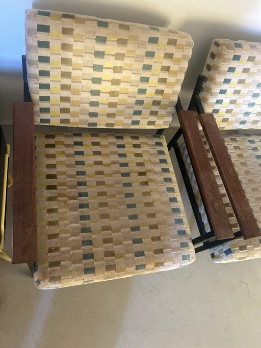 2x fauteuil et canapé Gijs van der Sluis modèle 36 DLA