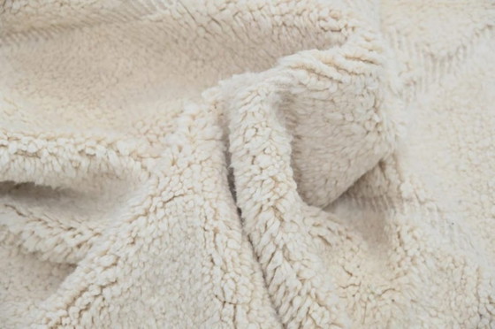 Image 1 of Minimalistischer marokkanischer Beni Ourain Teppich 3x2