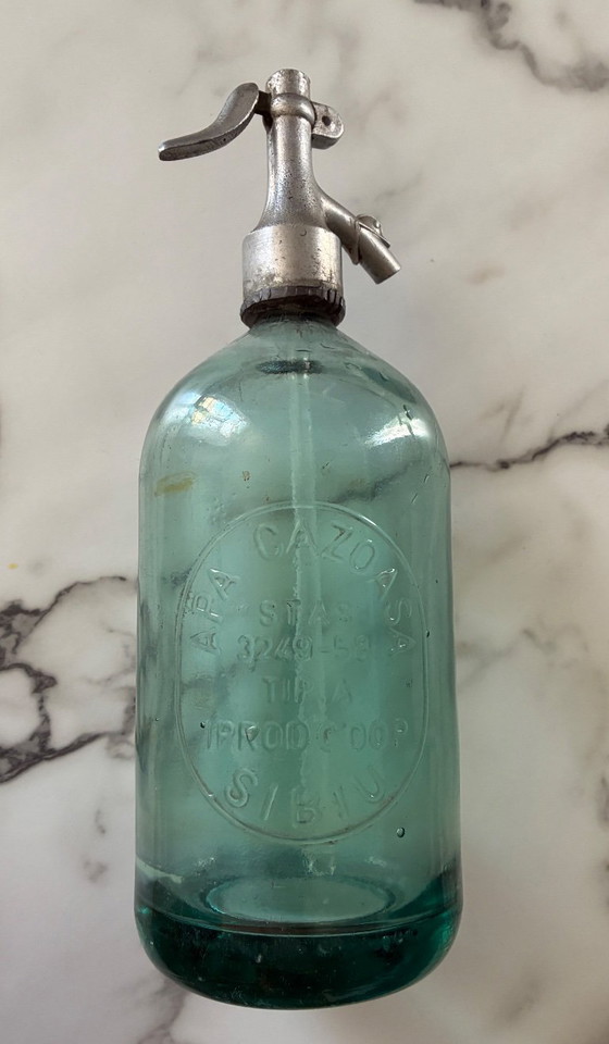 Image 1 of Siphon ancien turquoise