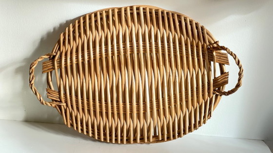 Vintage rattan serving tray – Table accessories (photo 12 of 21)