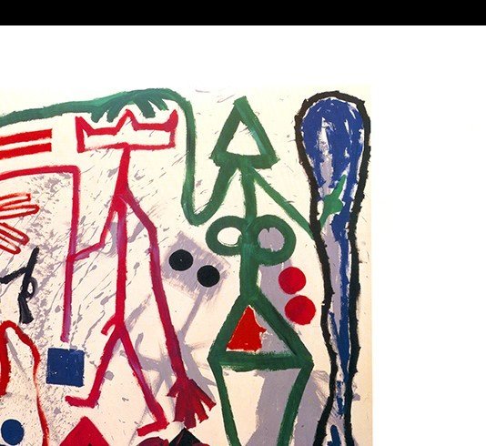 Image 1 of Penck, AR - Ten X Den X Zen 1 - Collezione di arte contemporanea - Stampa artistica