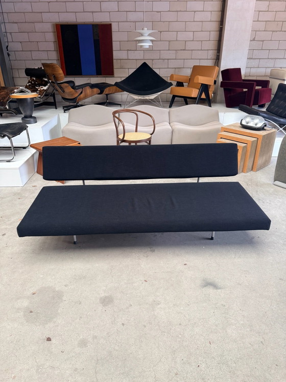 't Spectrum BR 02 sofa bed (daybed), Martin Visser, Metal, Textile, Black (photo 7 of 11)