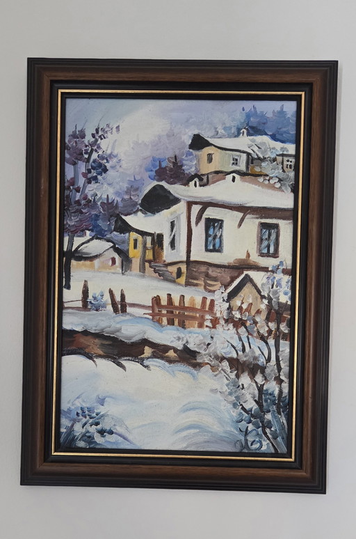 Keti Georgieva Painting – schilderijen tekeningen, Wood, Canvas