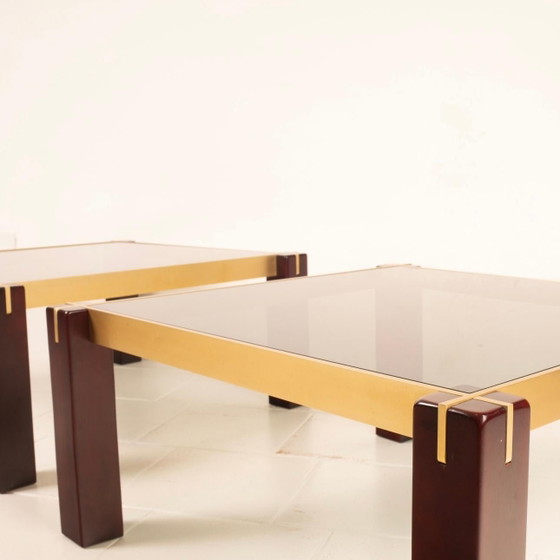 Renato Polidori Italienischer Mid Century Couchtisch aus Holz für Skipper 1960 – Skipper Italy, Couchtische (photo 16 of 18)