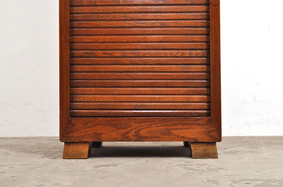 Image 1 of Armario Art Déco con puertas enrollables, década de 1930