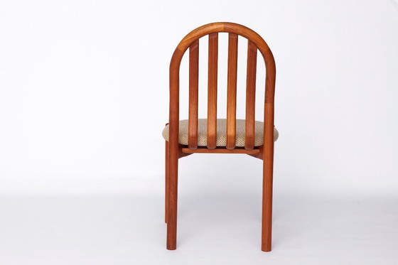 Image 1 of Niels Koefoed “Ole” Chair – 1970s Danish Design, Vintage Teak Dining Chair, Mid-Century Modern, Restored, Original Upholstery