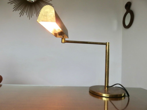 Metalarte, G.Hansen New York desk lamp in solid brass – leeslamp (photo 2 of 17)