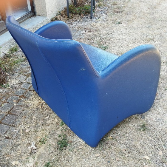 Canapé Haut De Gamme Neology Designer Bernard Massot – Leather, Metal (photo 4 of 15)