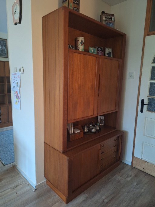 New condition Danish Dyrland wall cabinet