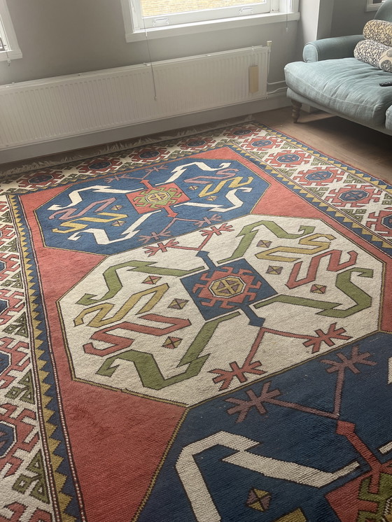 Image 1 of Grand tapis en laine coloré 2.60 x 3.85