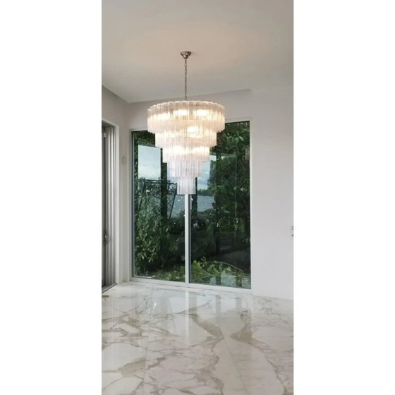 Image 1 of Lampadario di lusso contemporaneo con bauli in vetro di Murano