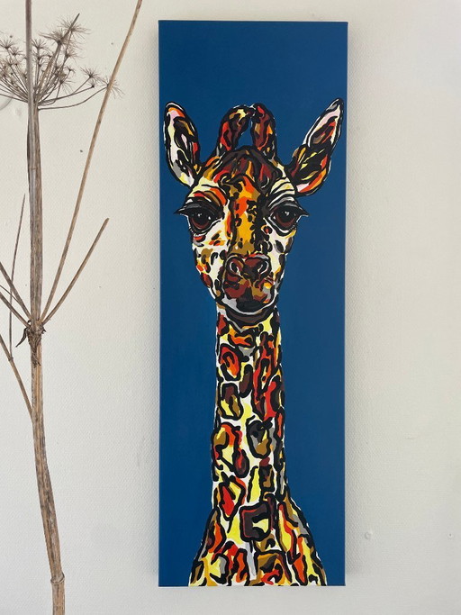 Ritratto di una giraffa