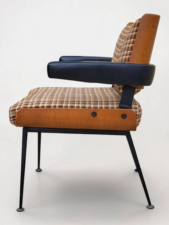 Poltrona moderna Marcom 704, anni '60 – Richard, Poltrone, Wood, Metal (photo 4 of 13)
