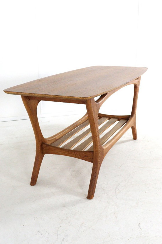 Image 1 of Vintage Coffee Table Midcentury 'Houses'