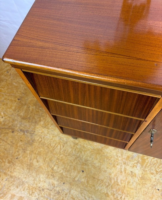 Image 1 of Mid Century Retro Teak Small Sideboard Circa 1960 Danish Design Scandinavian influence   A stylish mid century modern teak small