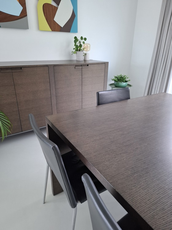 Image 1 of Table and Cupboard Maxalto, 6 Chairs B&B Italia