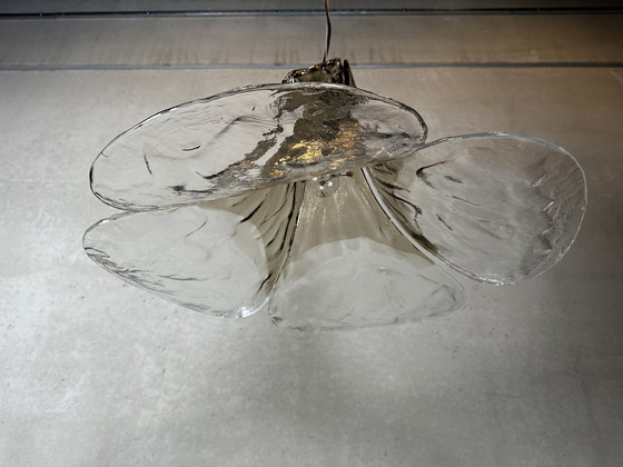 Image 1 of Vintage 'Tulip' Murano Pendant Lamp - Carlo Nason