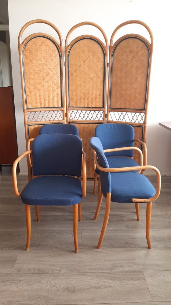 Image 1 of Set van 6 stoelen ontworpen door Josef Hoffman voor Ligna/Thonet