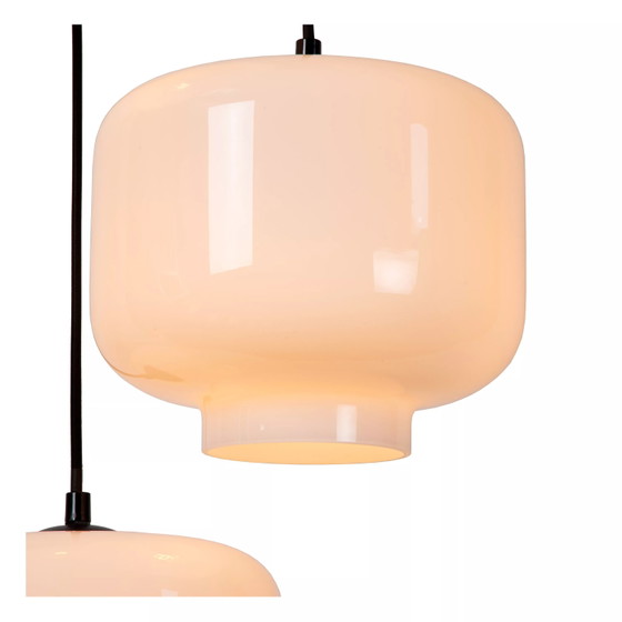Lucide MEDINE Pendant Lamp - 3xE27 - Opal Glass – Modern (photo 3 of 3)