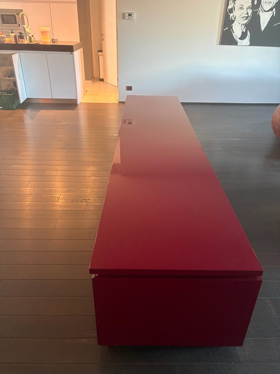 Interlübke Cube Sideboard L300 W65 – Aluminium, Wood (photo 4 of 5)
