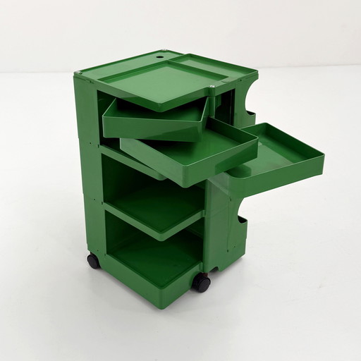 Grüner Boby-Wagen von Joe Colombo für Bieffeplast, 1960er Jahre