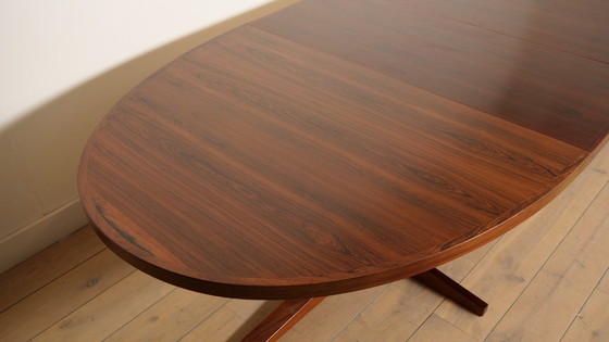 Image 1 of Table de salle à manger ovale vintage | XXXL | Bois de rose | Extensible | 189 - 336 cm cm cm