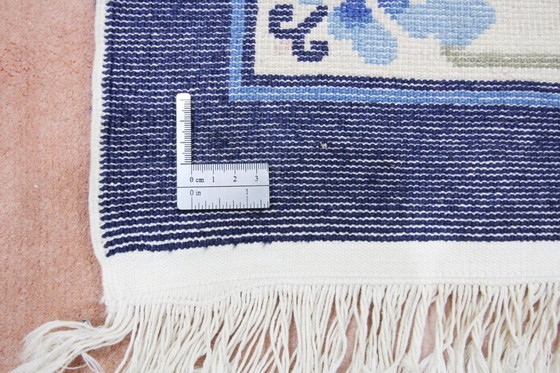 Image 1 of Tapis ancien chinois de style pékinois, noué à la main, 307 x 212 cm, en excellent état.