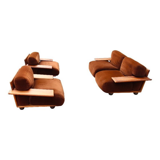 Image 1 of three-seater Piana sofa by Mario Bellini for Cassina, 1970