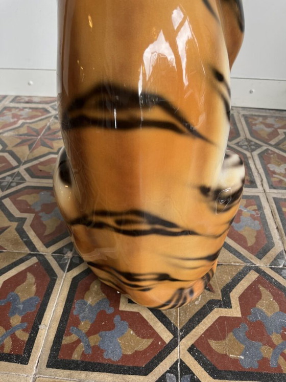 Alfeo, Great Italian Ceramic Tiger – Ceramiche Boxer, Decorative Objects (photo 12 of 13)