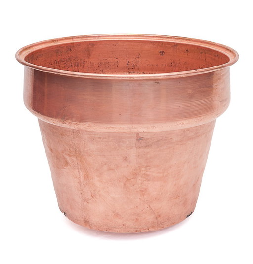 Huge copper pot cover