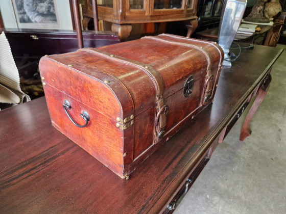 Image 1 of Vintage Wooden Storage Box