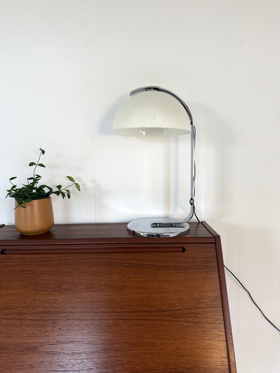 Image 1 of Lampada da tavolo vintage a forma di fungo anni '80