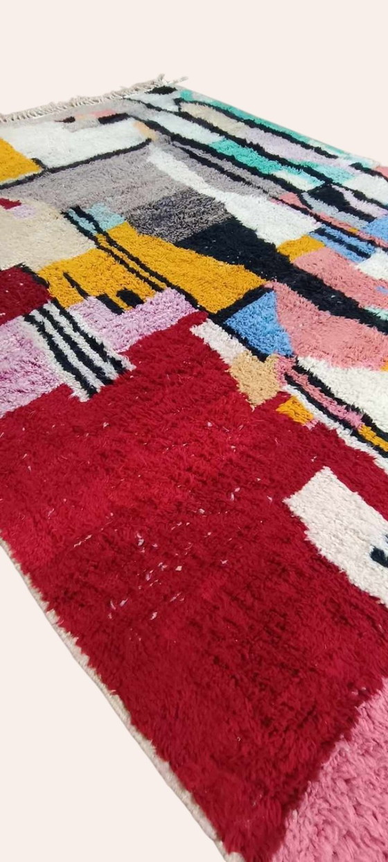 Image 1 of Berber carpet rug new wool moroccan Carpet - 274 x 150 cm 300 x 200 m Type B21.3