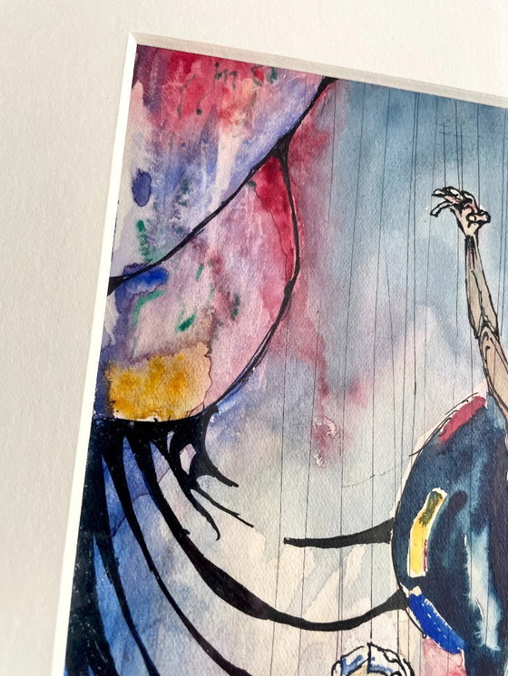 Image 1 of Original 1936 European Dutch Expressionist Signed Painting