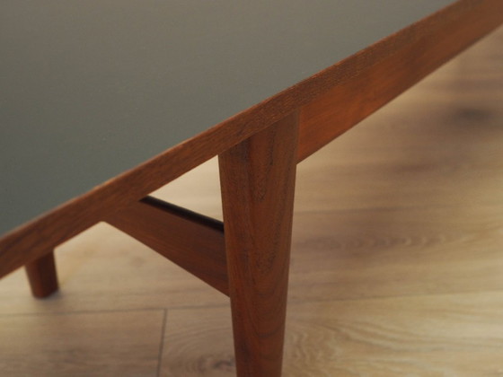 Image 1 of Teak-Lowboard, dänisches Design, 1970er Jahre, hergestellt in Dänemark