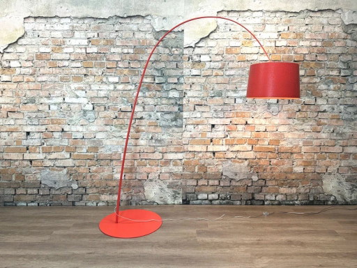 Foscarini Twiggy LED Lampadaire – Rouge | Marc Sadler
