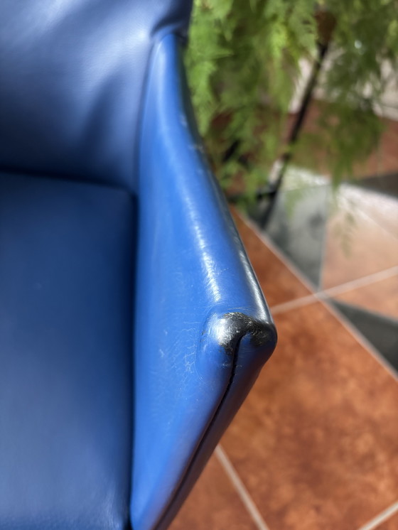 Image 1 of Sedie da pranzo di design Bert Plantagie – vera pelle – set da 2