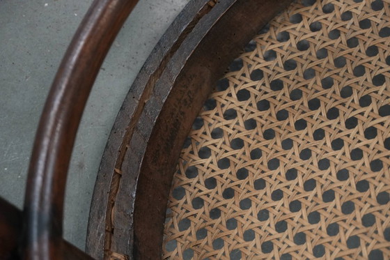 Image 1 of 6 x Wooden vintage bistro chair, Jacob & Josef Kohn Wien